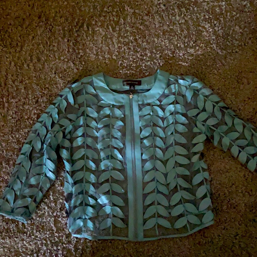 Colleen Lopez beautiful zip-up.